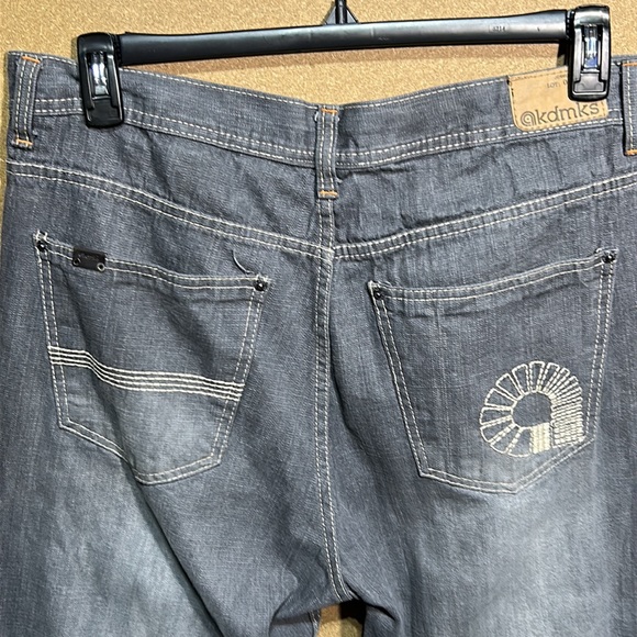 Akademiks men’s gray jeans (size 36x32) - Picture 5 of 10